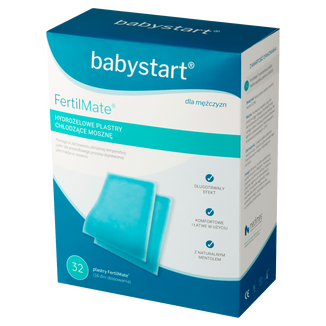 Babystart FertilMate, plastry chłodzące mosznę, 32 sztuki - zdjęcie produktu