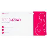 SEMA Protect, test ciążowy hCG płytkowy, super czuły 10 mlU/ ml, 1 sztuka - miniaturka zdjęcia produktu