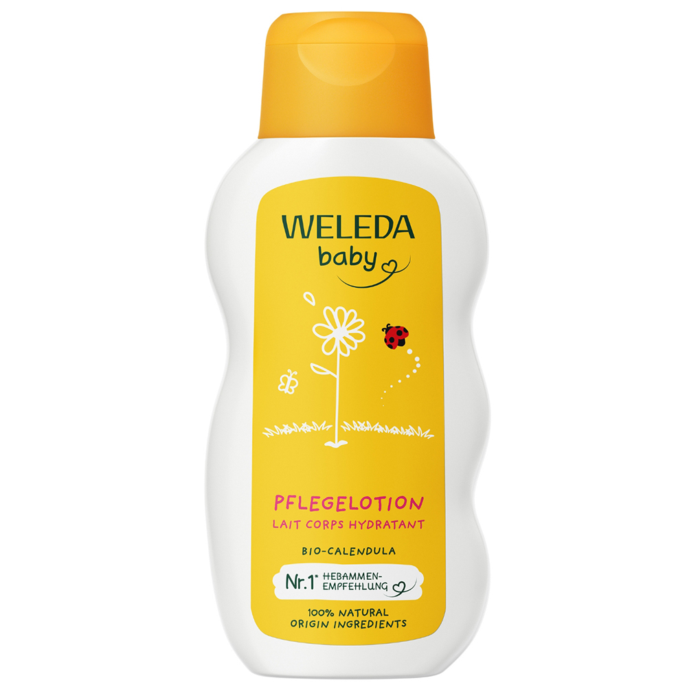 Nieznana Weleda Calendula, emulsja do ciała dla niemowląt i dzieci, z nagietkiem lekarskim, 200 ml