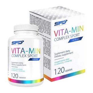 SFD Nutrition Vita-Min Complex Sport, 120 tabletek - zdjęcie produktu