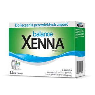 Xenna Balance, proszek do sporządzenia roztworu doustnego, 6 saszetek USZKODZONE OPAKOWANIE - zdjęcie produktu