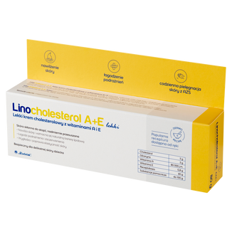 Linocholesterol A+E lekki, krem cholesterolowy z witaminami A i E, 80 g - zdjęcie produktu