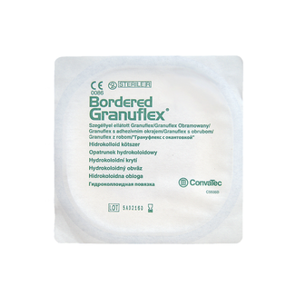 Granuflex Bordered, opatrunek hydrokoloidowy, 15 cm x 15 cm, 1 sztuka - zdjęcie produktu