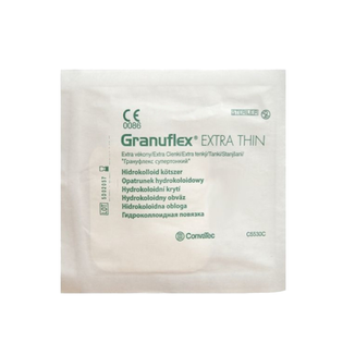 Granuflex Extra Thin, opatrunek hydrokoloidowy 15 cm x 15 cm, 1 sztuka - zdjęcie produktu