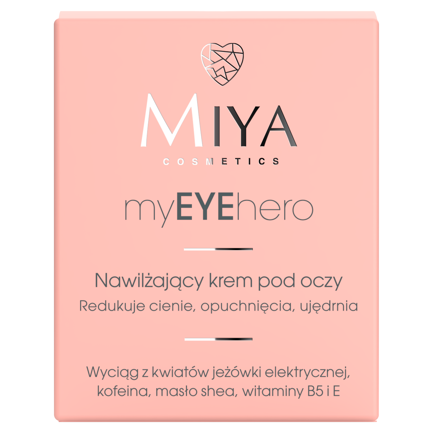 Nieznana Miya myEYEhero, nawilżający krem pod oczy, 15 ml