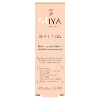 Miya BEAUTY.lab, serum z prebiotykami do skóry problematycznej, 30 ml - zdjęcie produktu