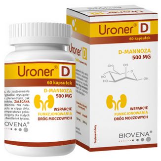 Uroner D, 60 kapsułek - zdjęcie produktu