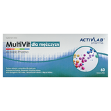 Activlab Pharma MultiVit dla mężczyzn, 60 kapsułek Activlab Pharma MultiVit dla mężczyzn, 60 kapsułek - miniaturka zdjęcia produktu