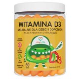MyVita Witamina D3, naturalne żelki dla dzieci i dorosłych, 60 sztuk - miniaturka zdjęcia produktu