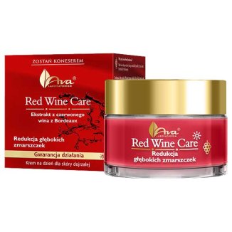 Ava Red Wine Care, krem do twarzy na dzień, redukcja głębokich zmarszczek, 50 ml - zdjęcie produktu