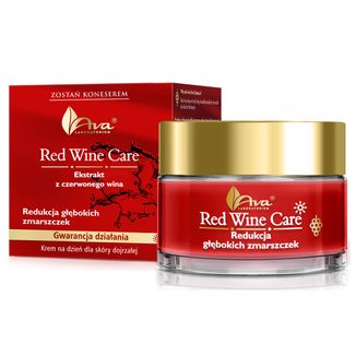 Ava Red Wine Care, krem do twarzy na dzień, redukcja głębokich zmarszczek, 50 ml - zdjęcie produktu
