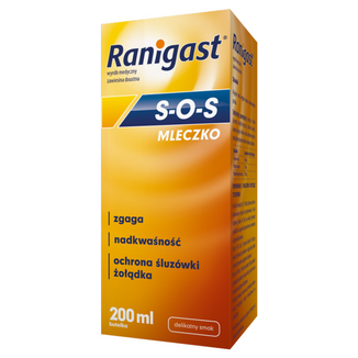 Ranigast SOS Mleczko, zawiesina doustna, 200 ml - zdjęcie produktu