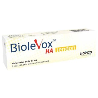 Biovico, Biolevox HA Tendon, żel dostawowy, 2 ml x 1 ampułkostrzykawka - zdjęcie produktu