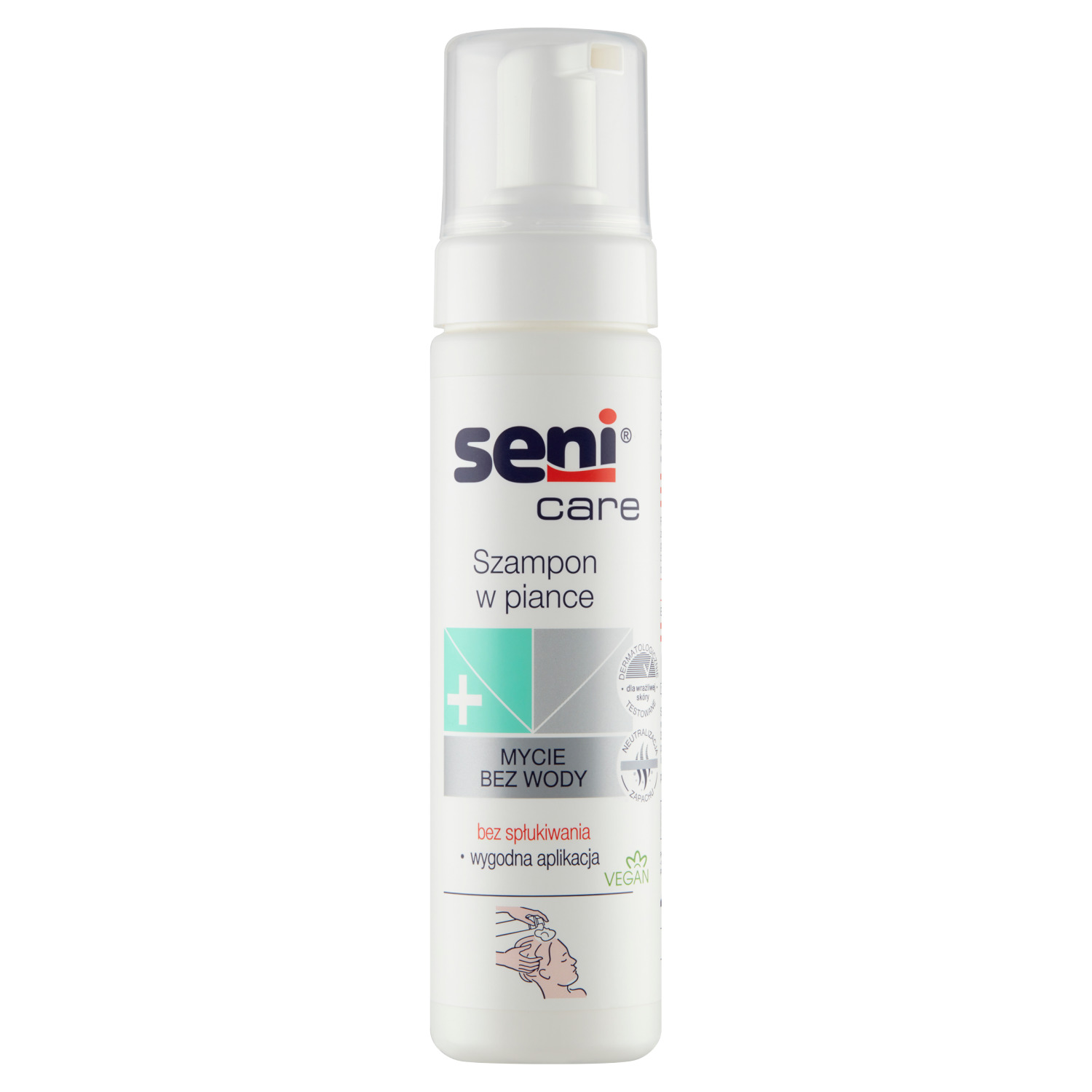 Seni Seni Care, szampon w piance do mycia włosów bez użycia wody, 200 ml — Inhaltsstoffe und Bewertung
