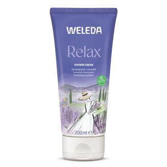 Weleda Aroma Shower Relax, płyn pod prysznic, kremowy, 200 ml - zdjęcie produktu