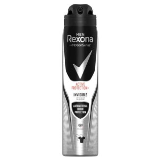 Rexona Men, antyperspirant w sprayu dla mężczyzn, Active Protection + Invisible, 250 ml - zdjęcie produktu