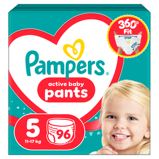 Pampers Pants 5 (12-17 kg), pieluchomajtki, 96 sztuk USZKODZONE OPAKOWANIE Pampers Pants 5 (12-17 kg), pieluchomajtki, 96 sztuk USZKODZONE OPAKOWANIE - zdjęcie produktu