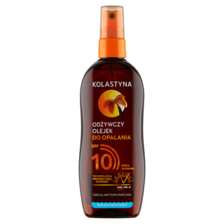 Kolastyna, odżywczy olejek do opalania, SPF 10, 150 ml - zdjęcie produktu