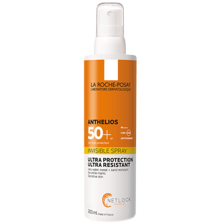 La Roche-Posay Anthelios, niewidoczny spray ochronny, SPF 50+, 200 ml - zdjęcie produktu