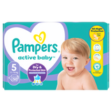 Pampers Active Baby, pieluchy, rozmiar 5, 11-16 kg, 50 sztuk - miniaturka zdjęcia produktu