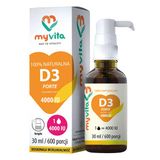 MyVita Witamina D3 4000 IU Forte, krople, 30 ml - miniaturka zdjęcia produktu