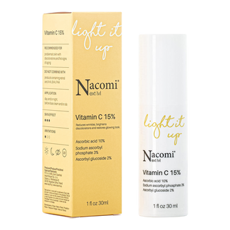 Nacomi Next Level, serum z witaminą C 15%, 30 ml USZKODZONE OPAKOWANIE - zdjęcie produktu
