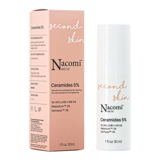 Nacomi Next Level, Serum ceramidowe 5%, 30 ml USZKODZONE OPAKOWANIE Nacomi Next Level, Serum ceramidowe 5%, 30 ml USZKODZONE OPAKOWANIE - zdjęcie produktu