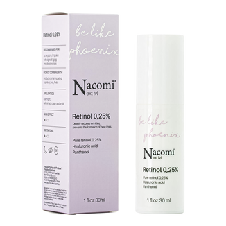 Nacomi Next Level, serum z retinolem 0,25%, 30 ml - zdjęcie produktu