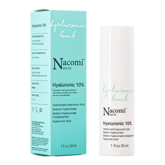 Nacomi Next Level, serum z kwasem hialuronowym 10%, 30 ml USZKODZONE OPAKOWANIE - zdjęcie produktu