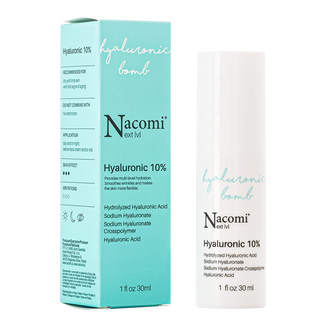 Nacomi Next Level, serum z kwasem hialuronowym 10%, 30 ml - zdjęcie produktu