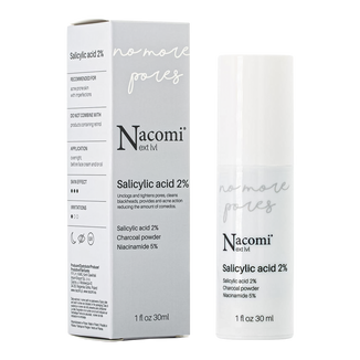 Nacomi Next Level, serum z kwasem salicylowym 2%, na noc, 30 ml - zdjęcie produktu