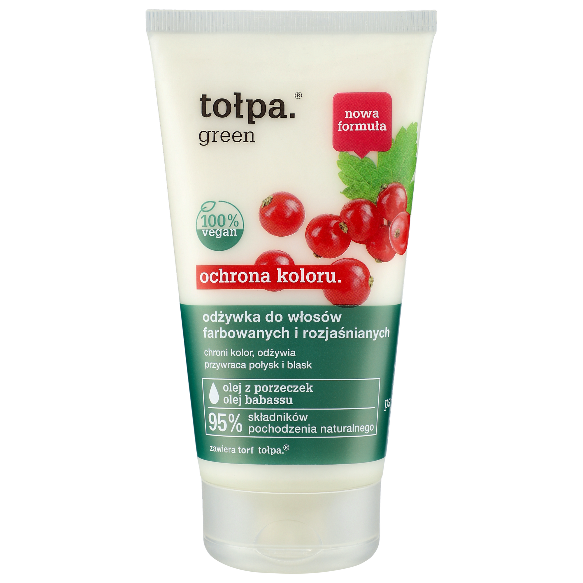 Tołpa Tołpa Green Schutz Farbe, Haarspülung coloriert und aufgehellt, 150 ml — Inhaltsstoffe und Bewertung