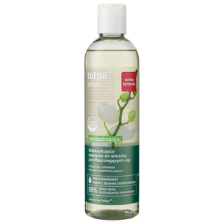 Tołpa Green Normalizacja, detoksykujący szampon do włosów przetłuszczających się, 300 ml - zdjęcie produktu