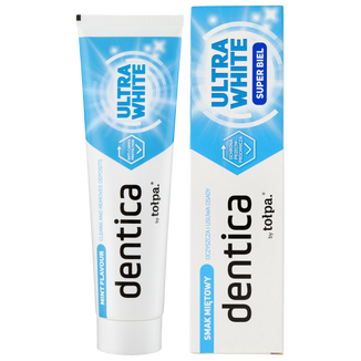 Dentica, pasta do zębów, smak miętowy, Ultra White, 100 ml - zdjęcie produktu