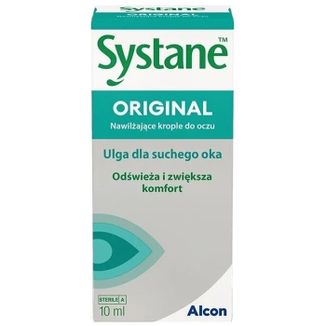 Systane Original, nawilżające krople do oczu, 10 ml USZKODZONE OPAKOWANIE Systane Original, nawilżające krople do oczu, 10 ml USZKODZONE OPAKOWANIE - zdjęcie produktu