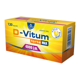 D-Vitum Forte Max 4000 j.m., 120 kapsułek USZKODZONE OPAKOWANIE - miniaturka zdjęcia produktu