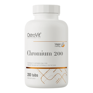 OstroVit Chromium 200, chrom 200 µg, 200 tabletek - zdjęcie produktu