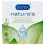 Durex Naturals, prezerwatywy z naturalnym lubrykantem, 3 sztuki - miniaturka  zdjęcia produktu