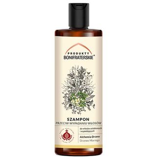 Produkty Bonifraterskie Alchemia Drzew, szampon przeciw wypadaniu włosów osłabionych, 200 ml - zdjęcie produktu