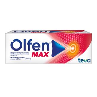 Olfen Max, 20 mg/ g, żel, 150 g USZKODZONE OPAKOWANIE - zdjęcie produktu