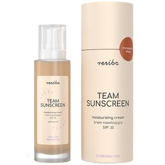 Resibo Team Sunscreen, krem nawilżający SPF 30, 50 ml - zdjęcie produktu