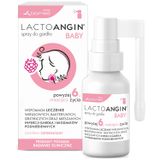 Lactoangin Baby, spray do gardła, smak malinowy, powyżej 6 miesiąca, 30 g - miniaturka zdjęcia produktu