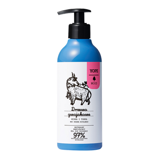 Yope Wood Drzewo Gwajakowe, Mirra i Tonka, naturalny żel pod prysznic, nawilżający, 400 ml USZKODZONE OPAKOWANIE - zdjęcie produktu