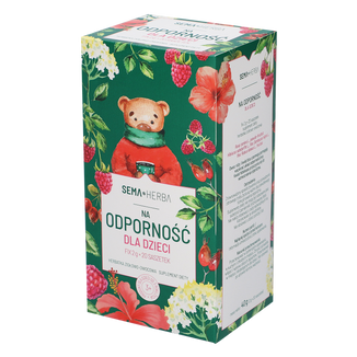 SEMA Herba Na odporność Dla Dzieci Fix, 2 g x 20 saszetek USZKODZONE OPAKOWANIE - zdjęcie produktu