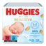 Huggies Extra Care Sensitive, chusteczki nawilżane, 3 x 56 sztuk - miniaturka  zdjęcia produktu