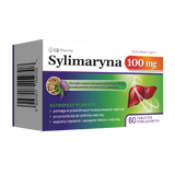 Sylimaryna 100 mg, 60 tabletek powlekanych - miniaturka zdjęcia produktu