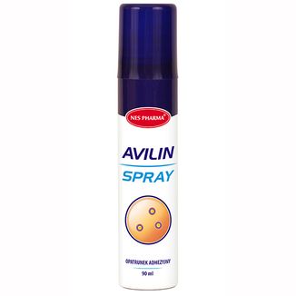 Avilin Spray, opatrunek adhezyjny, sterylny, 90 ml USZKODZONE OPAKOWANIE - zdjęcie produktu