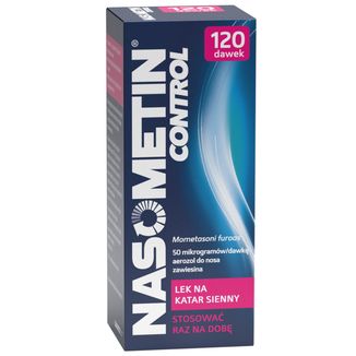 Nasometin Control 0,05 mg, aerozol do nosa, 120 dawek - zdjęcie produktu