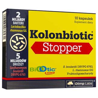 Olimp Kolonbiotic Stopper, 10 kapsułek - zdjęcie produktu