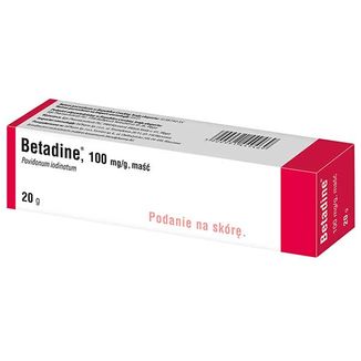 Betadine 100 mg/ g, maść, 20 g - zdjęcie produktu